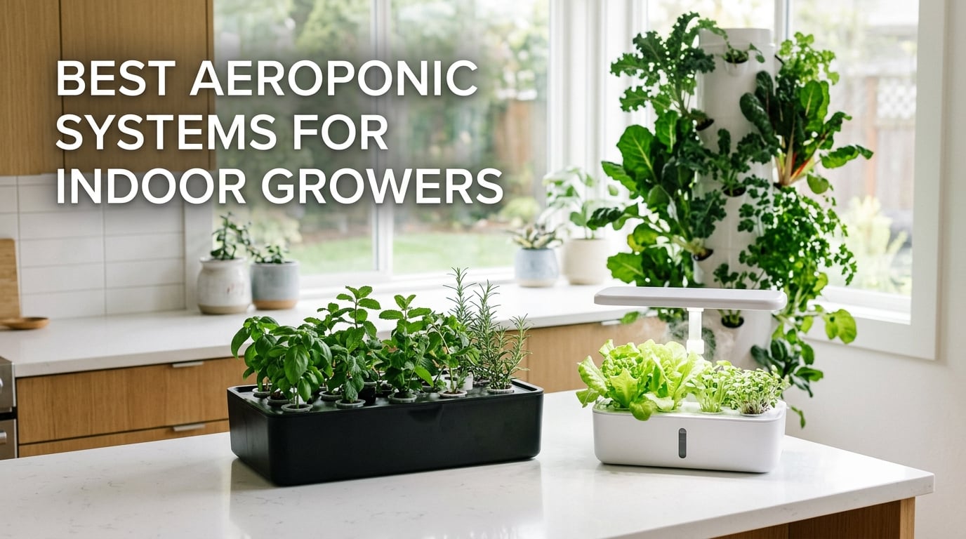 best aeroponic systems for indoor growers