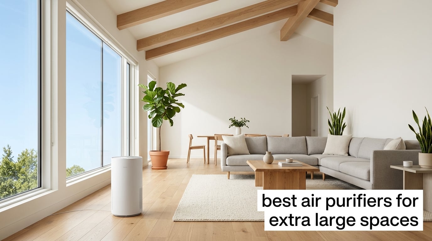 best air purifiers for extra large spaces