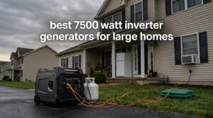 best 7500 watt inverter generators for large homes