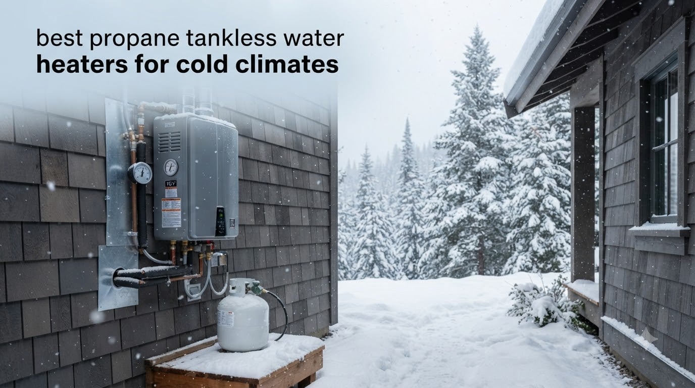 best propane tankless water heaters for cold climates