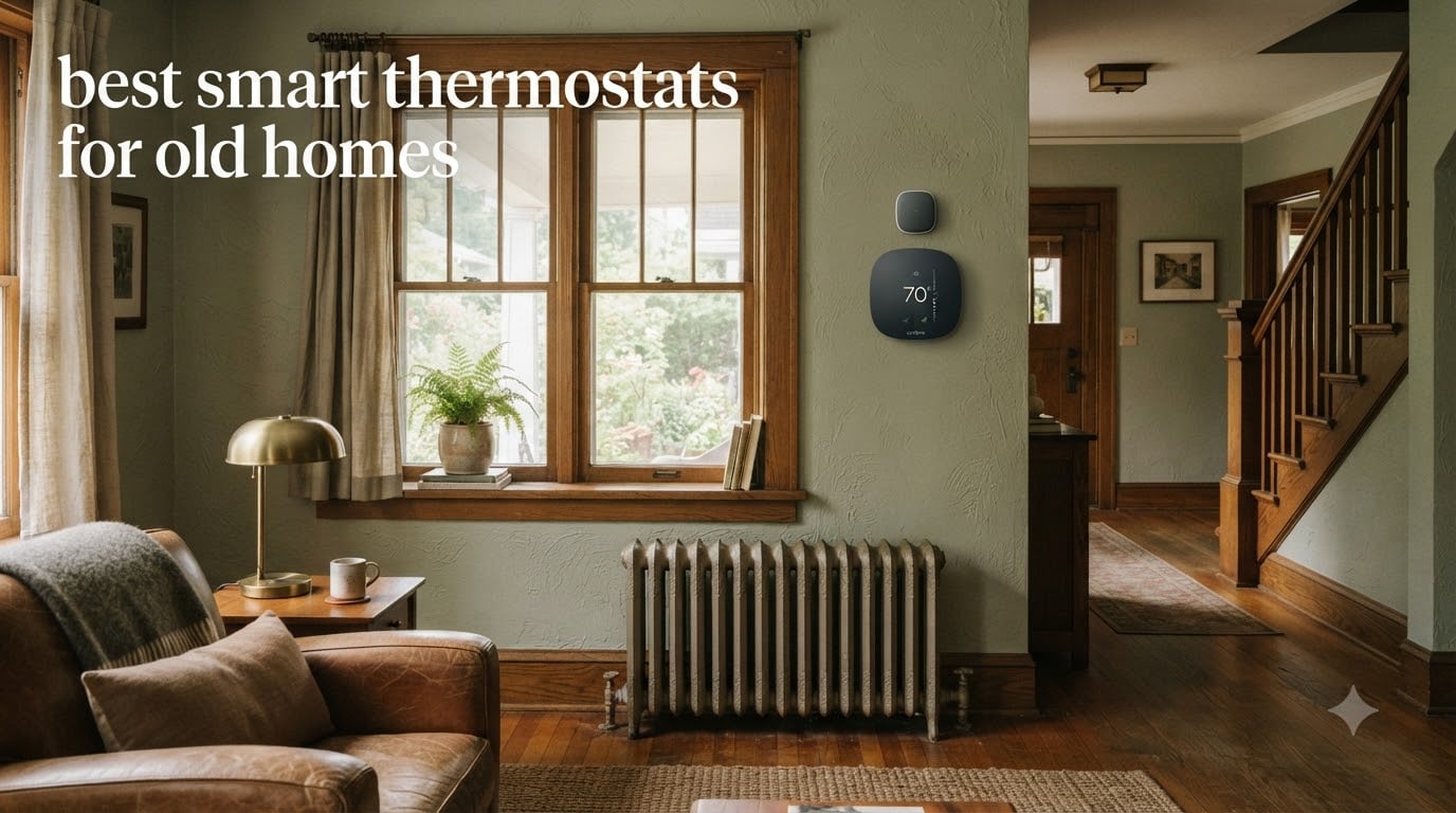 best smart thermostats for old homes