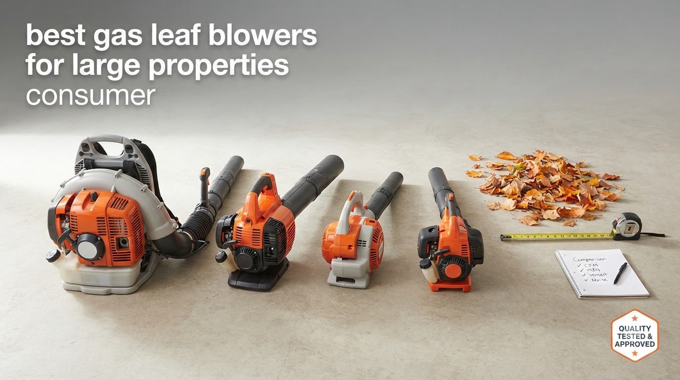 best gas leaf blowers for large properties consumer