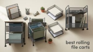 best rolling file carts