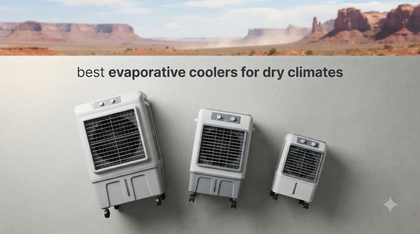 best evaporative coolers for dry climates
