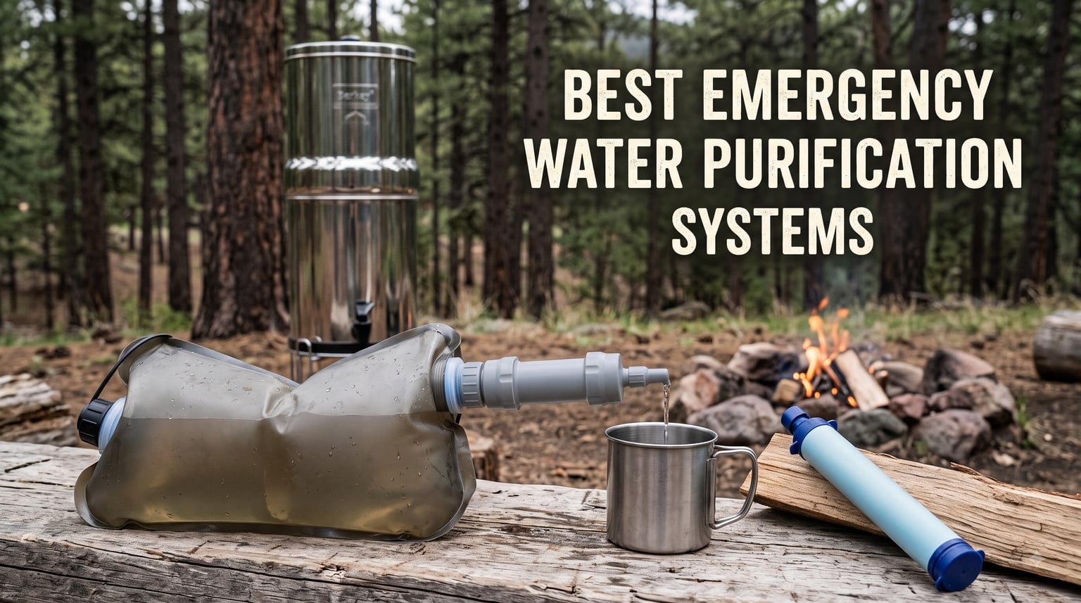 best emergency water purification systems