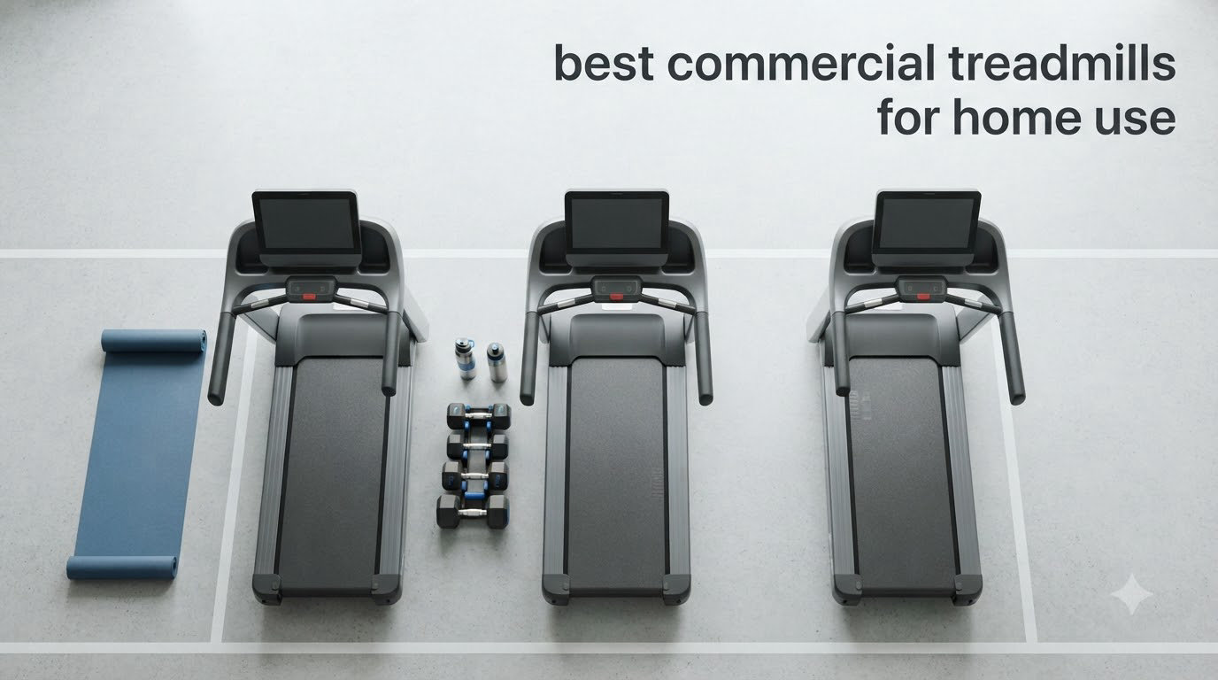best commercial treadmills for home use
