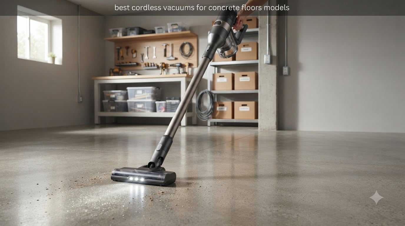 best cordless vacuums for concrete floors models