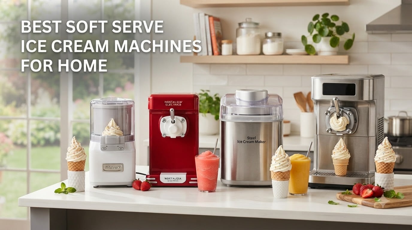 best soft serve ice cream machines for home