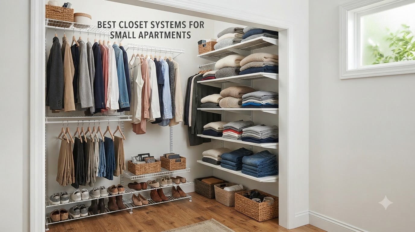 best closet systems for small apartments