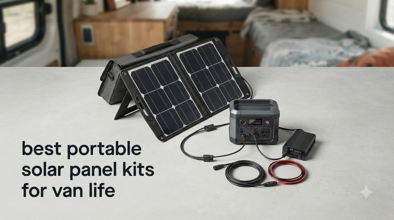 best portable solar panel kits for van life