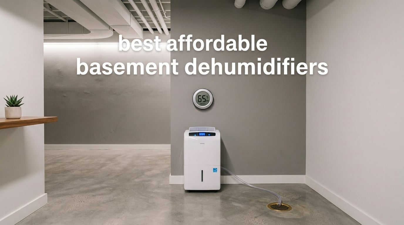 best affordable basement dehumidifiers