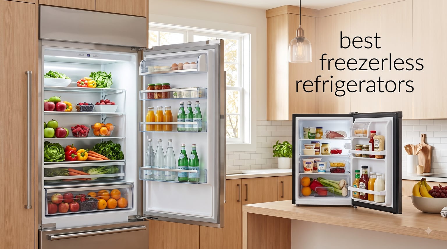 best freezerless refrigerators
