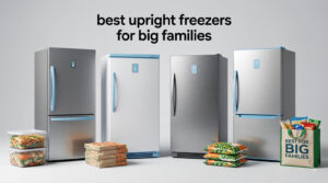 best upright freezers for big families