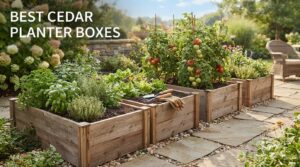 best cedar planter boxes