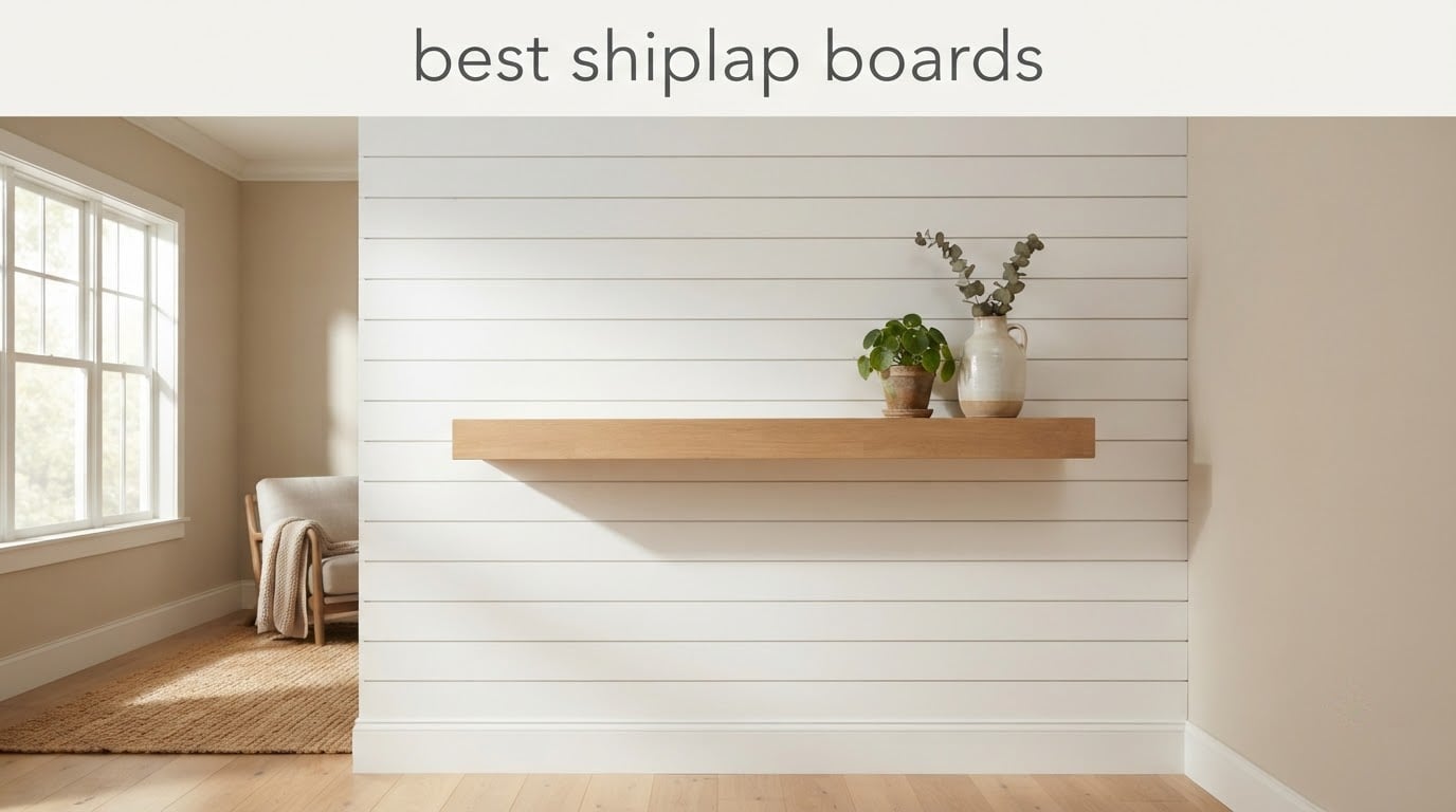 best shiplap boards