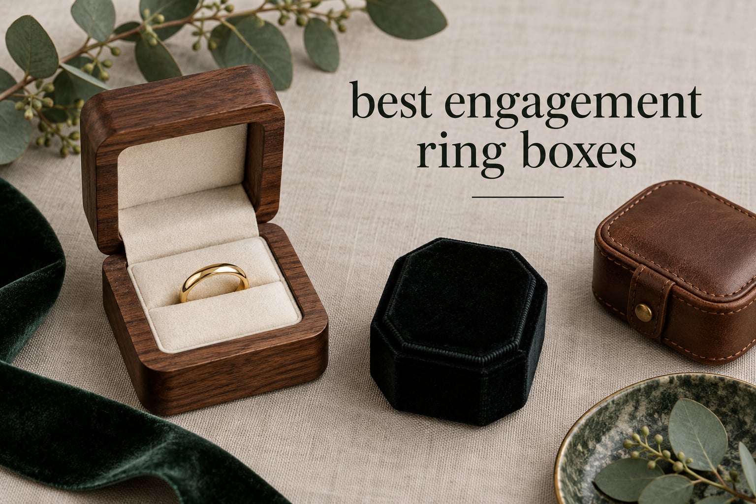 best engagement ring boxes