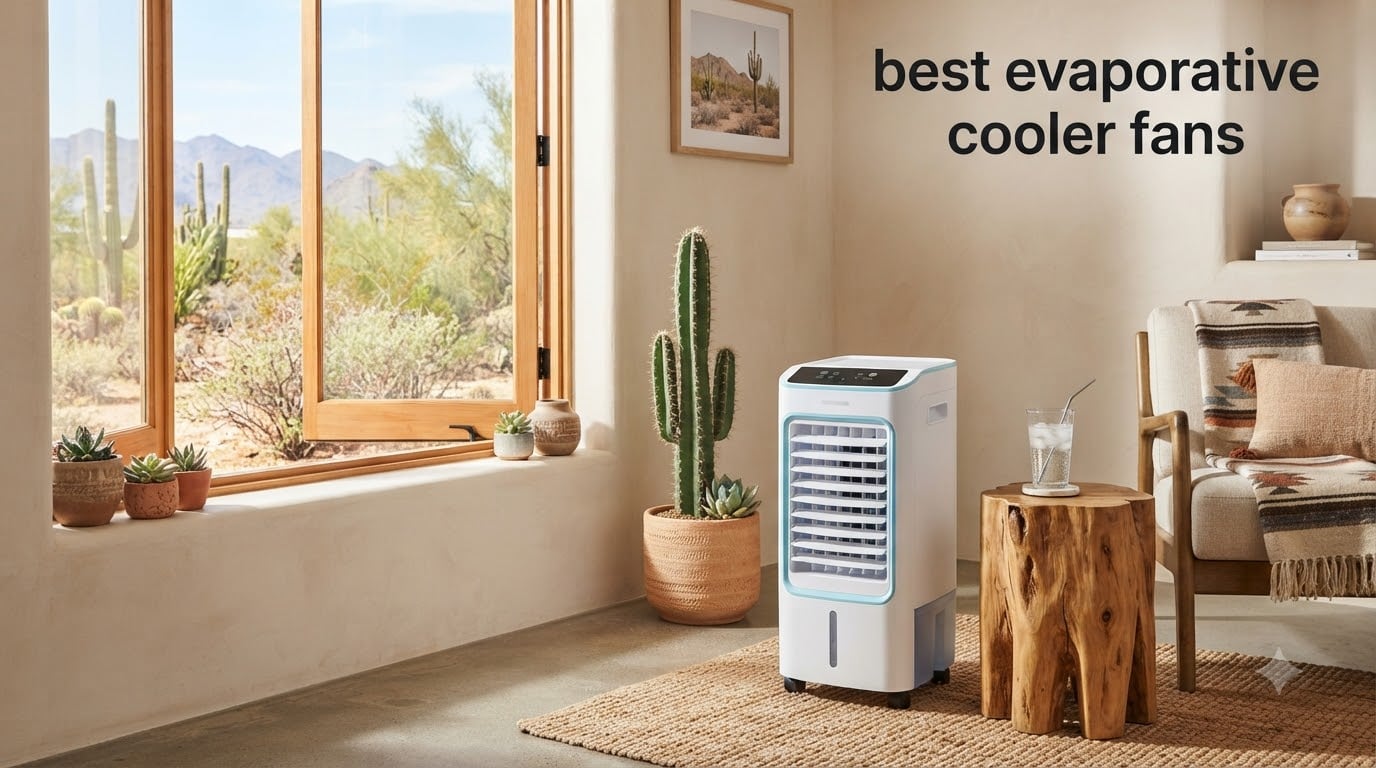 best evaporative cooler fans