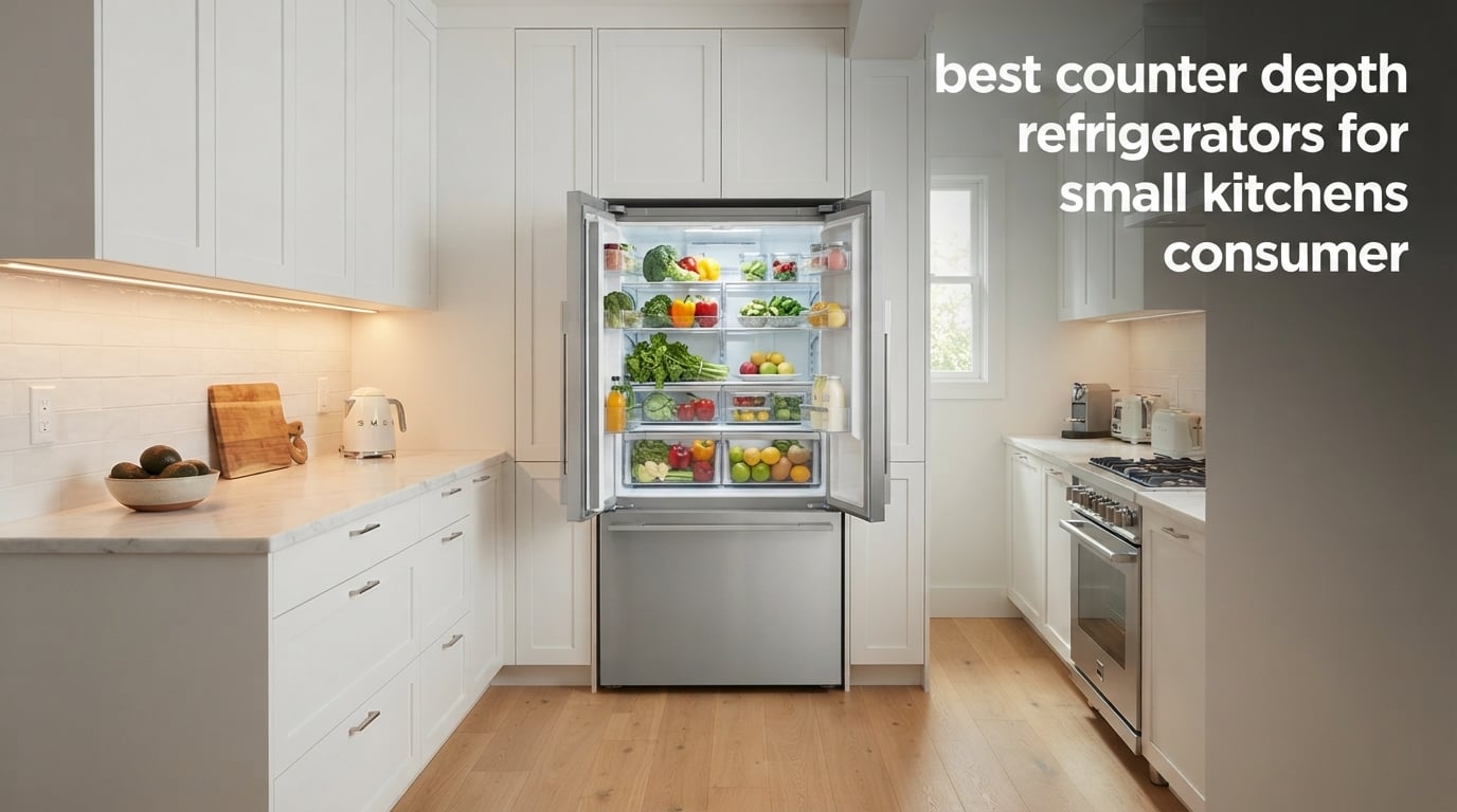 best counter depth refrigerators for small kitchens consumer