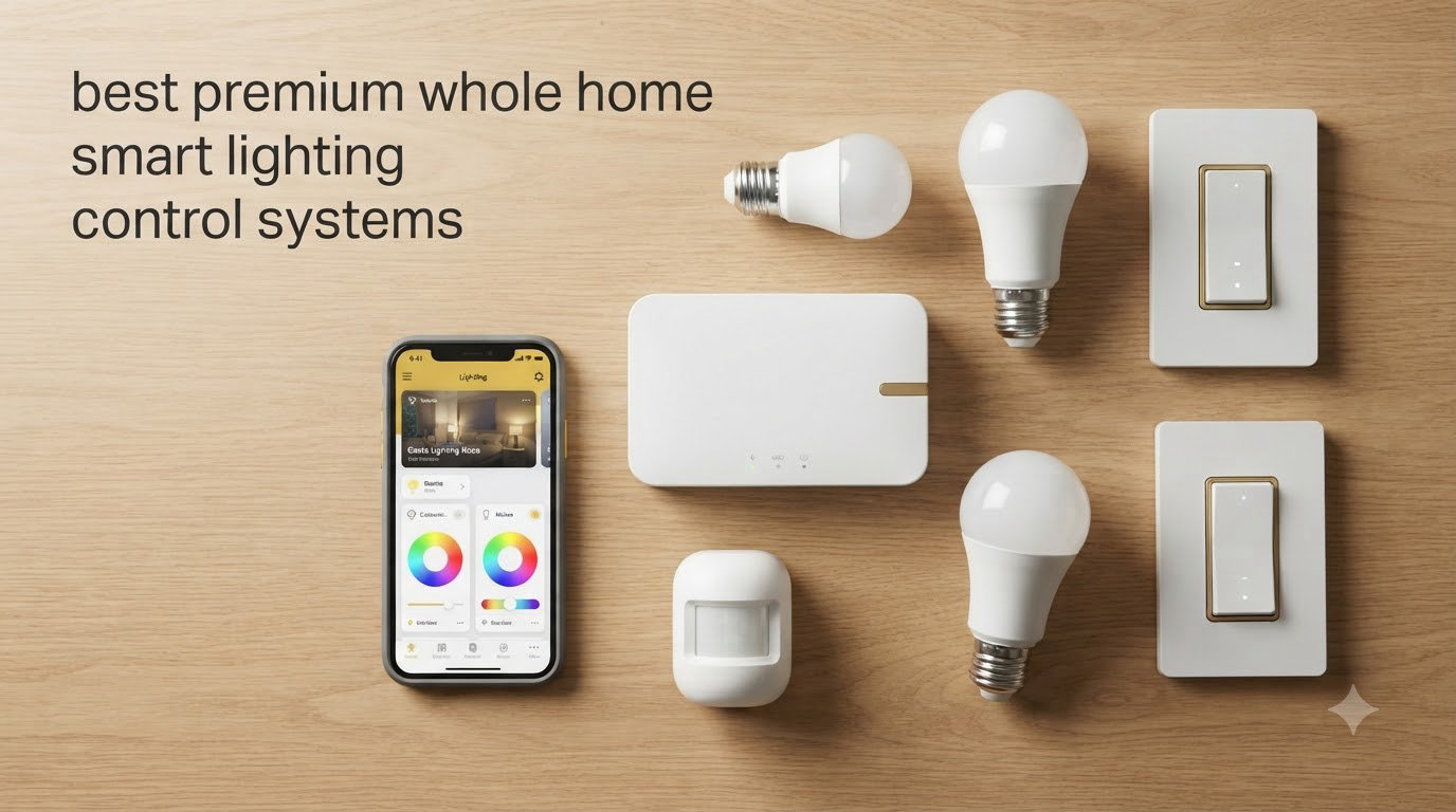 best premium whole home smart lighting control systems