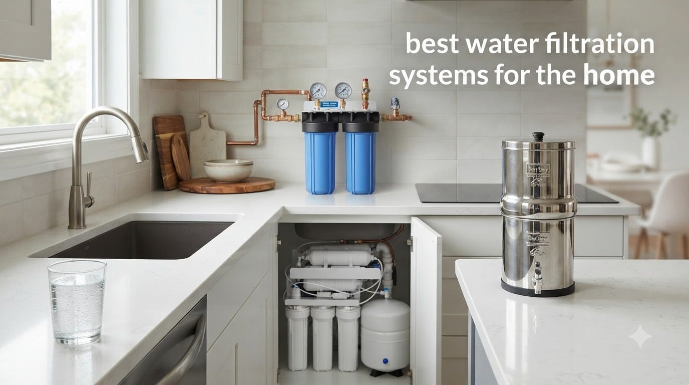 best water filtration systems for the home