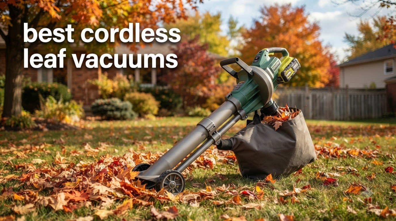 best cordless leaf vacuums