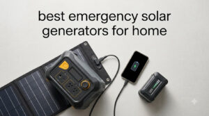 best emergency solar generators for home