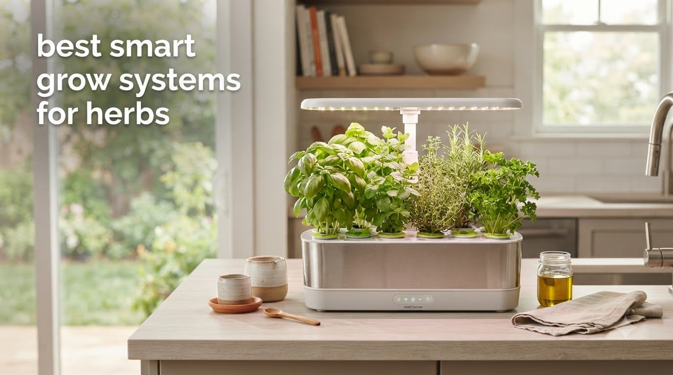 best smart grow systems for herbs