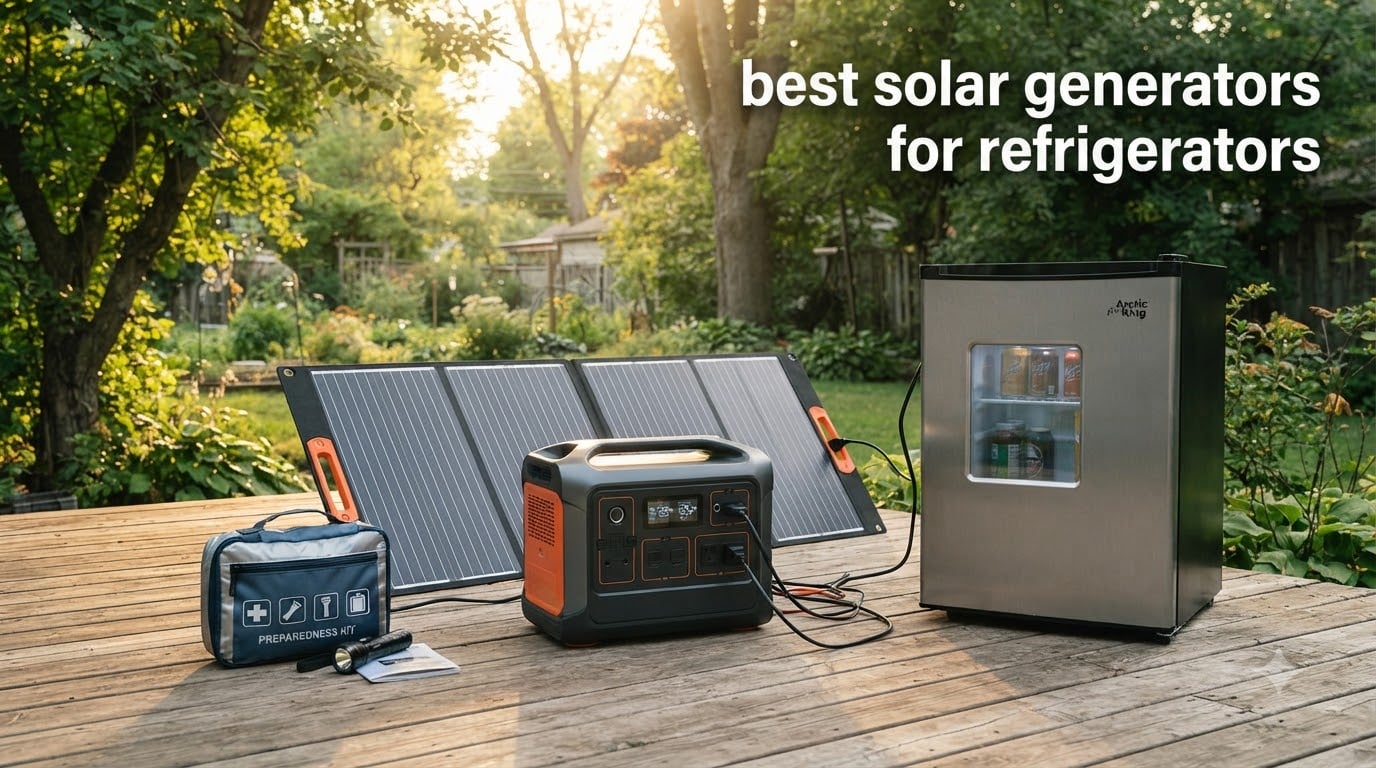 best solar generators for refrigerators