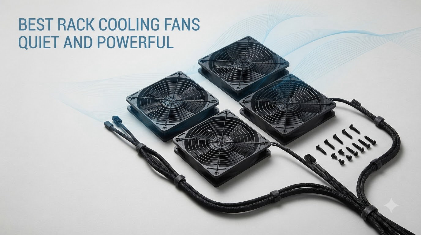 best rack cooling fans quiet and powerful