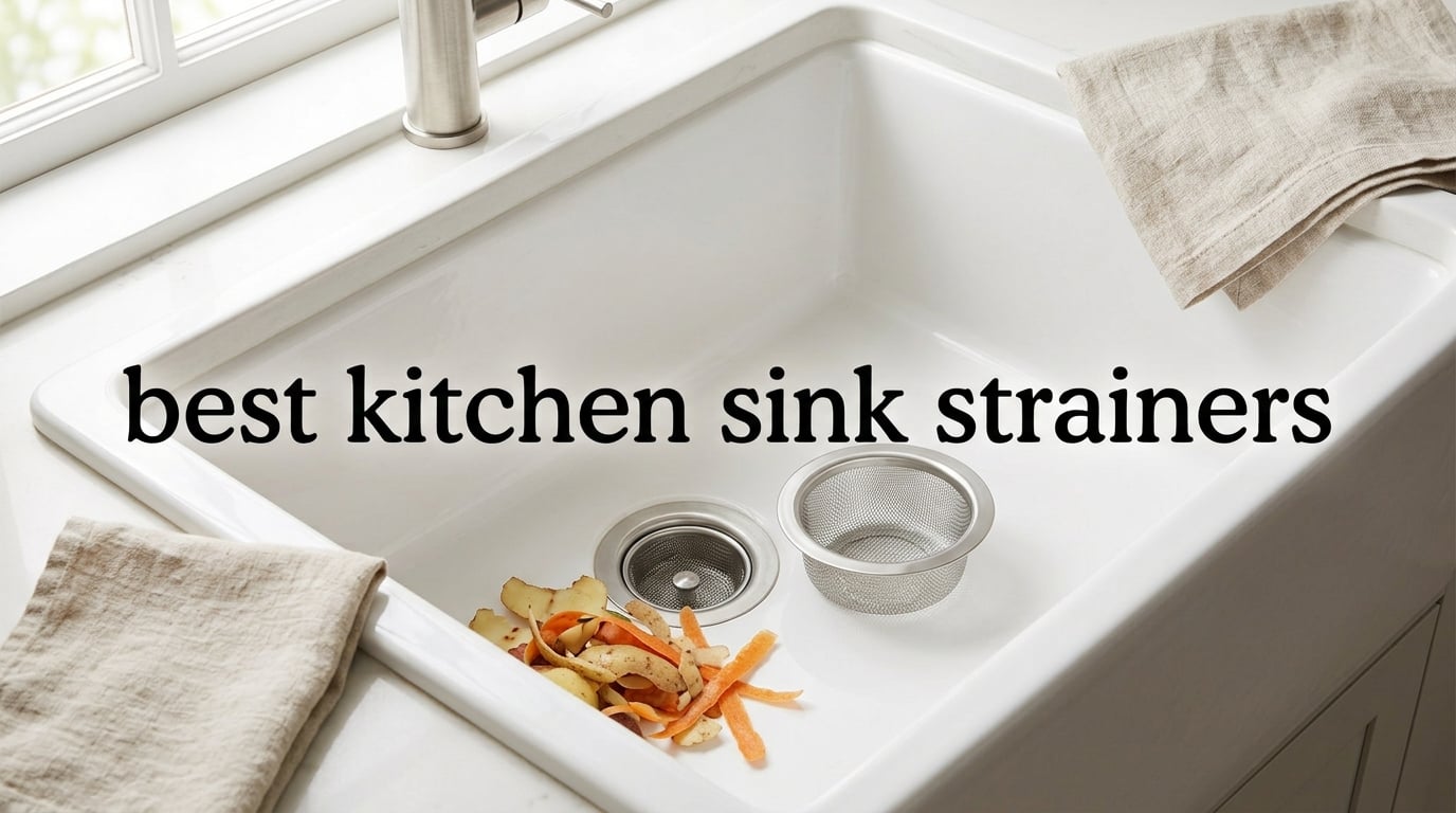best kitchen sink strainers