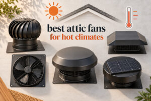 best attic fans for hot climates