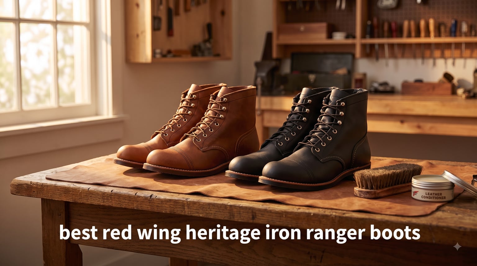 best red wing heritage iron ranger boots