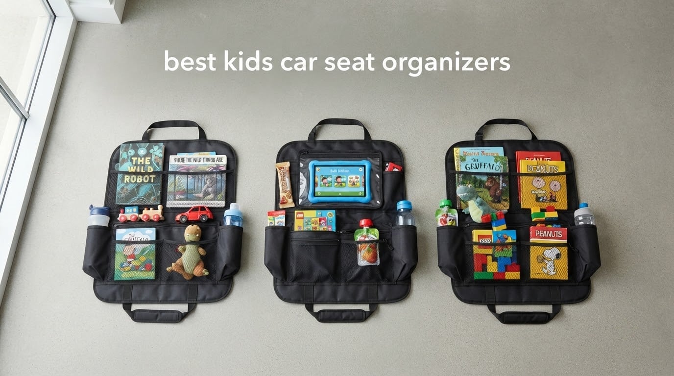 best kids car seat organizers