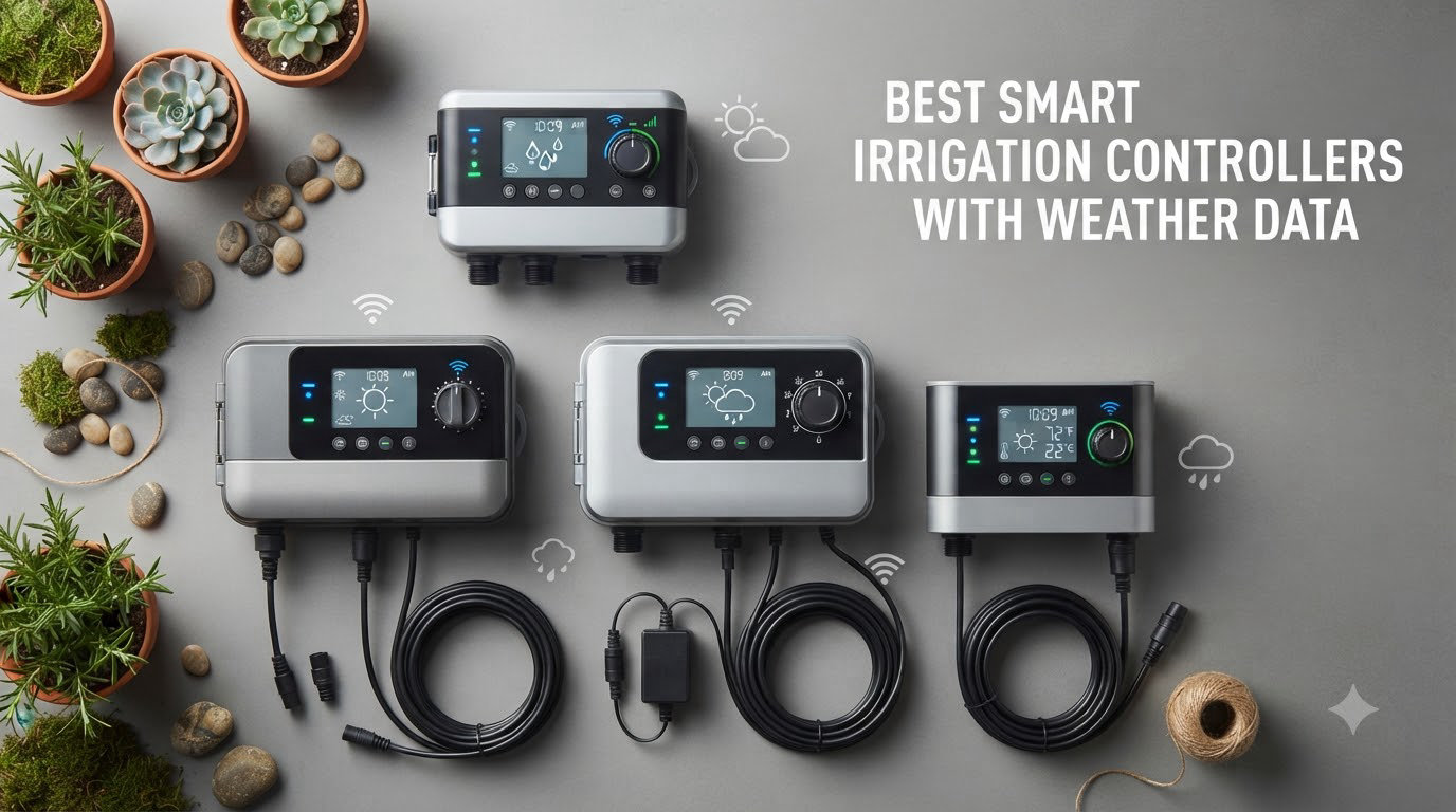 best smart irrigation controllers with weather data