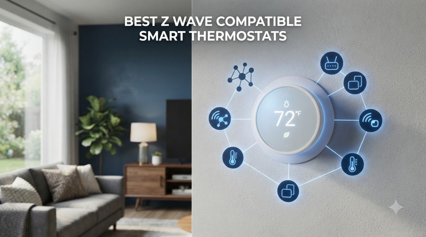 best z wave compatible smart thermostats