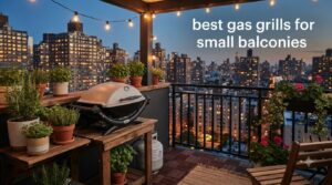 best gas grills for small balconies