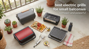 best electric grills for small balconies compact and powerful