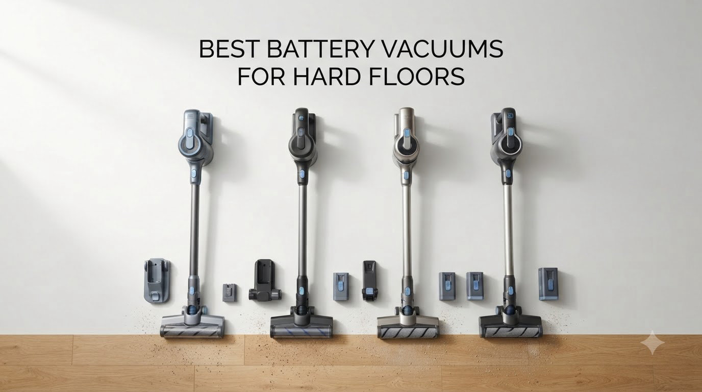 best battery vacuums for hard floors