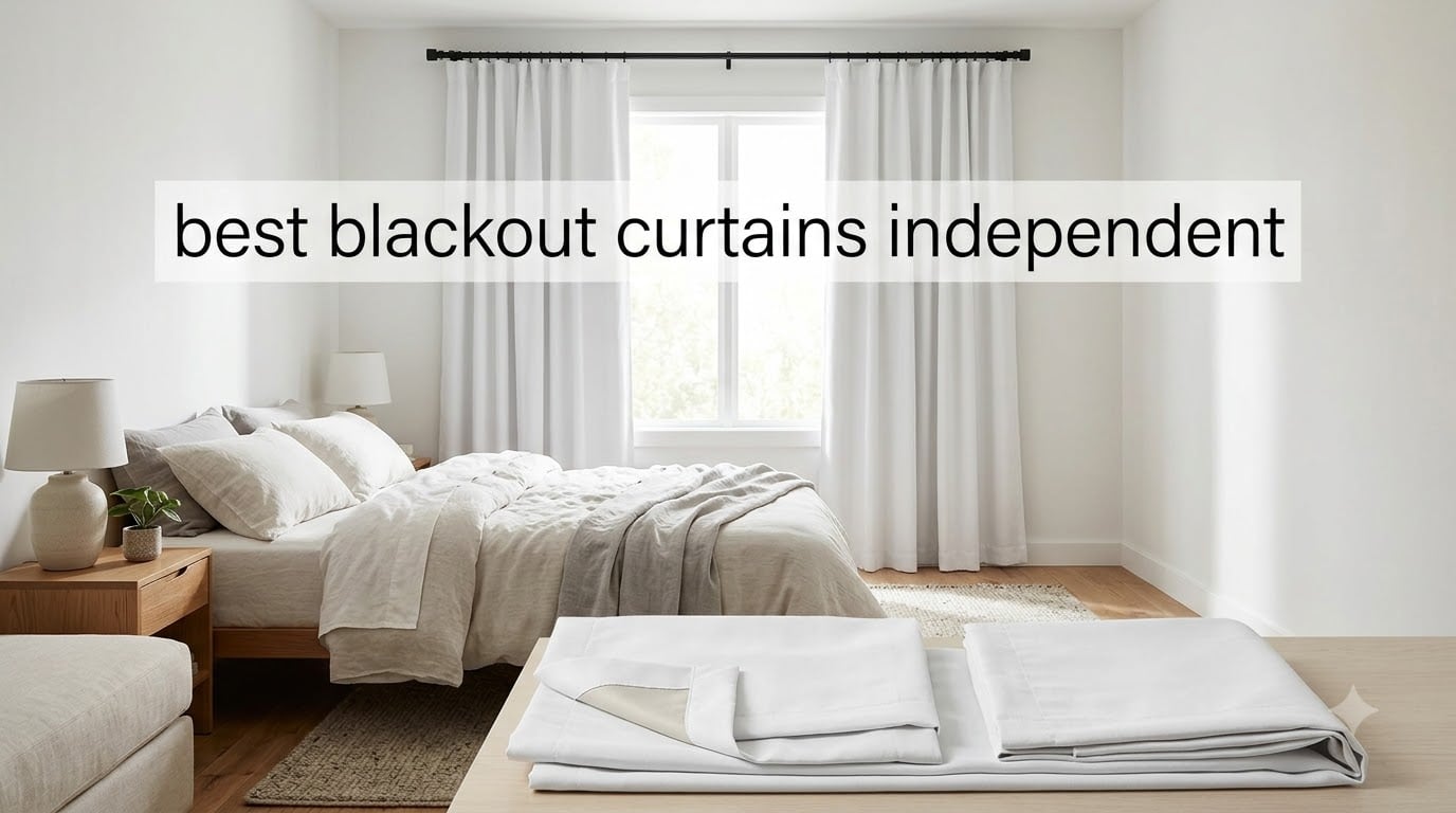 best blackout curtains independent