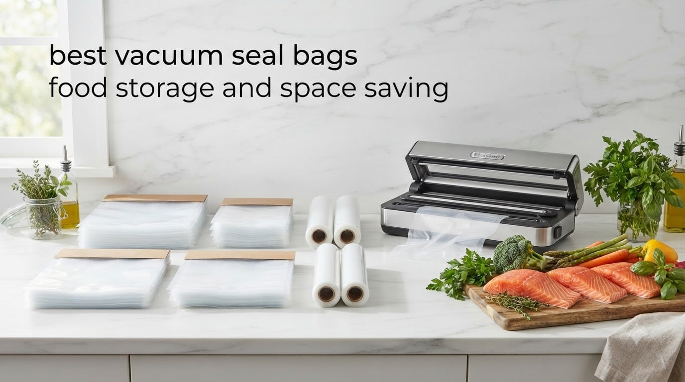 best vacuum seal bags food storage and space saving