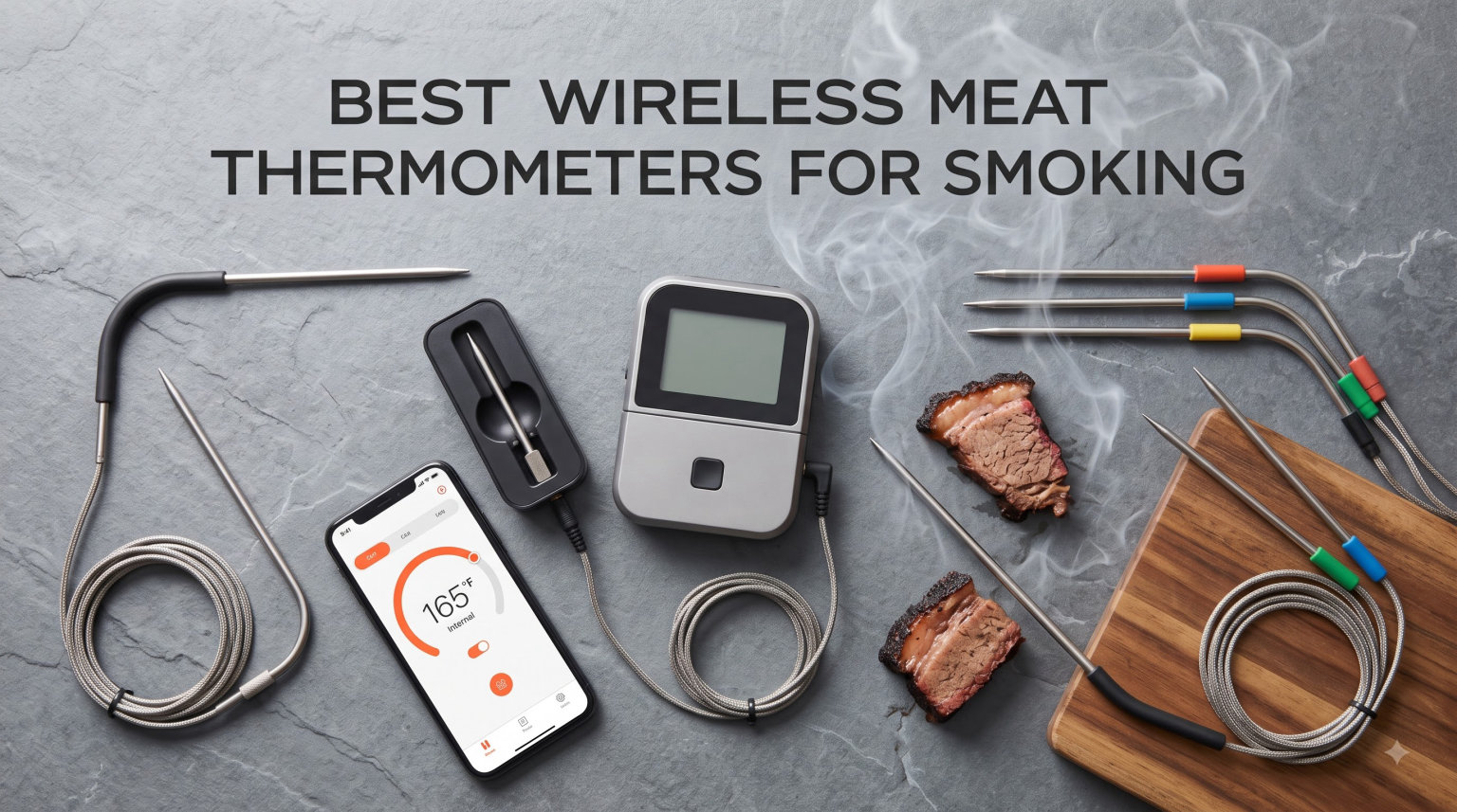 best wireless meat thermometers for smoking