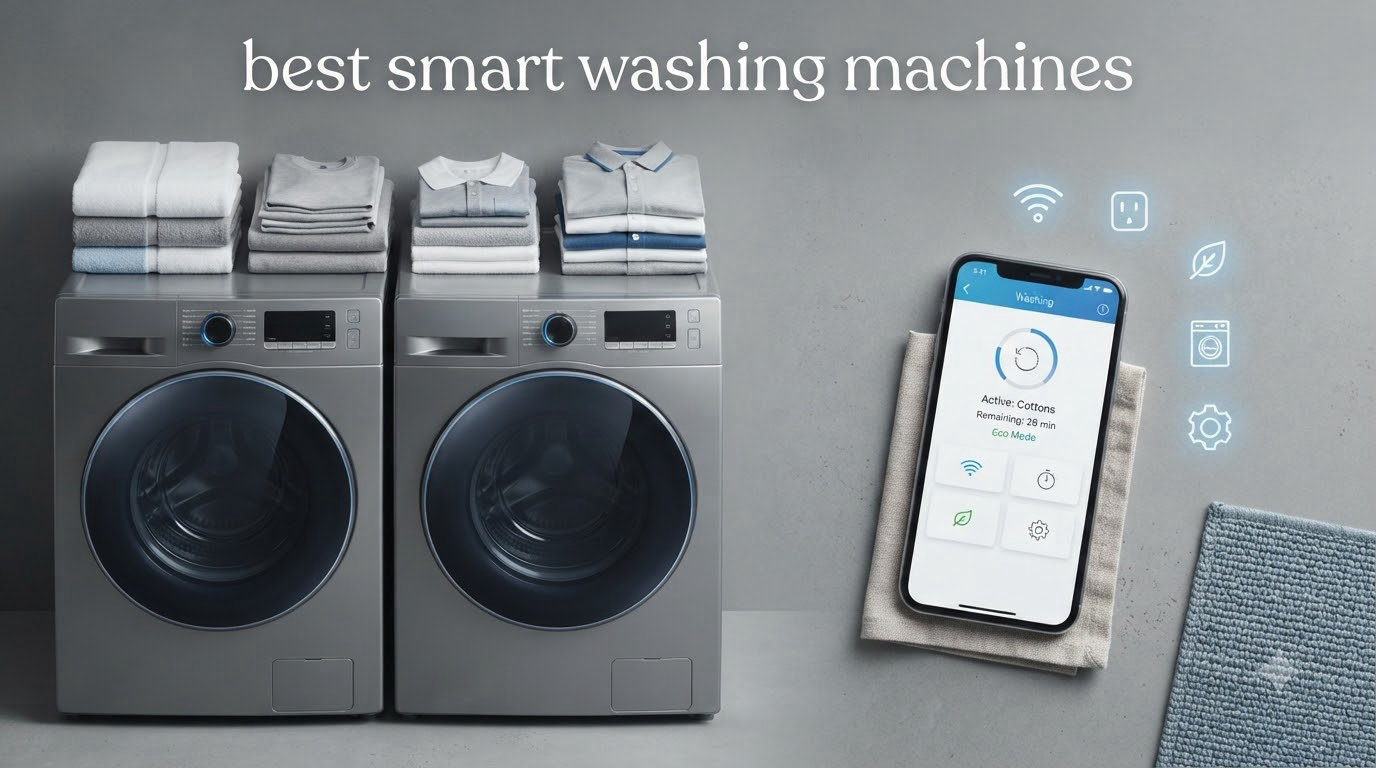 best smart washing machines