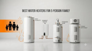 best water heaters for 5 person family