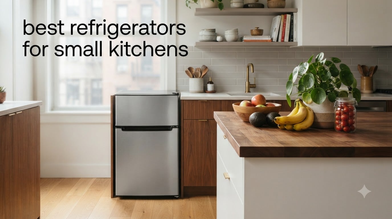 best refrigerators for small kitchens