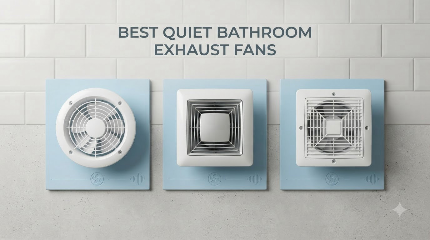best quiet bathroom exhaust fans