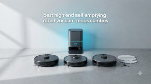 best high end self emptying robot vacuum mops combos