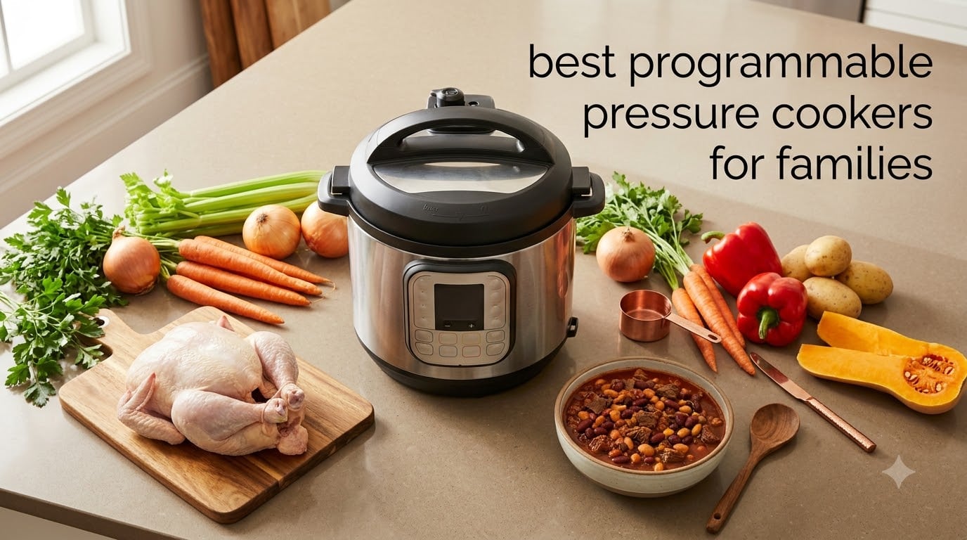 best programmable pressure cookers for families