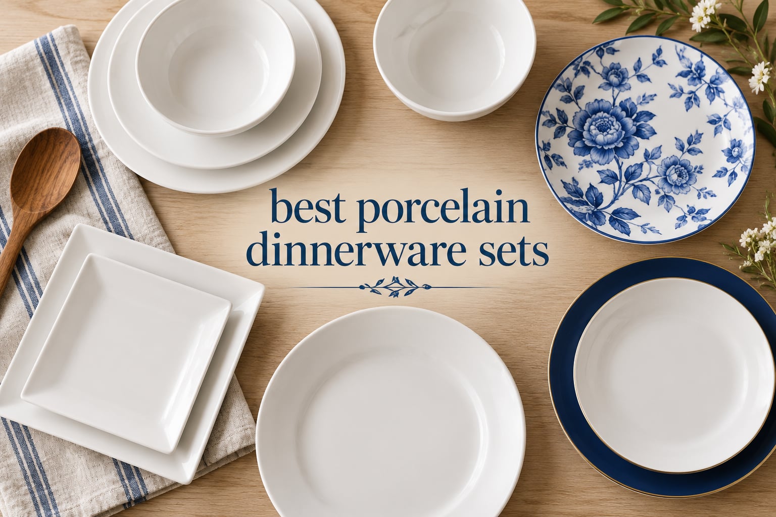 best porcelain dinnerware sets