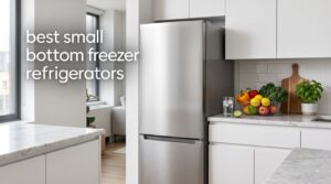 best small bottom freezer refrigerators