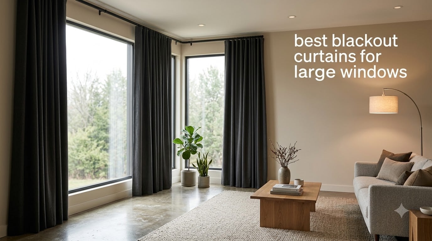 best blackout curtains for large windows